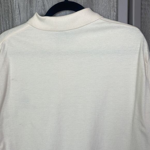 Rare R.C. Owens "Alley Oop' autographed 49er NFL Alumni cream polo men's L - Picture 8 of 15